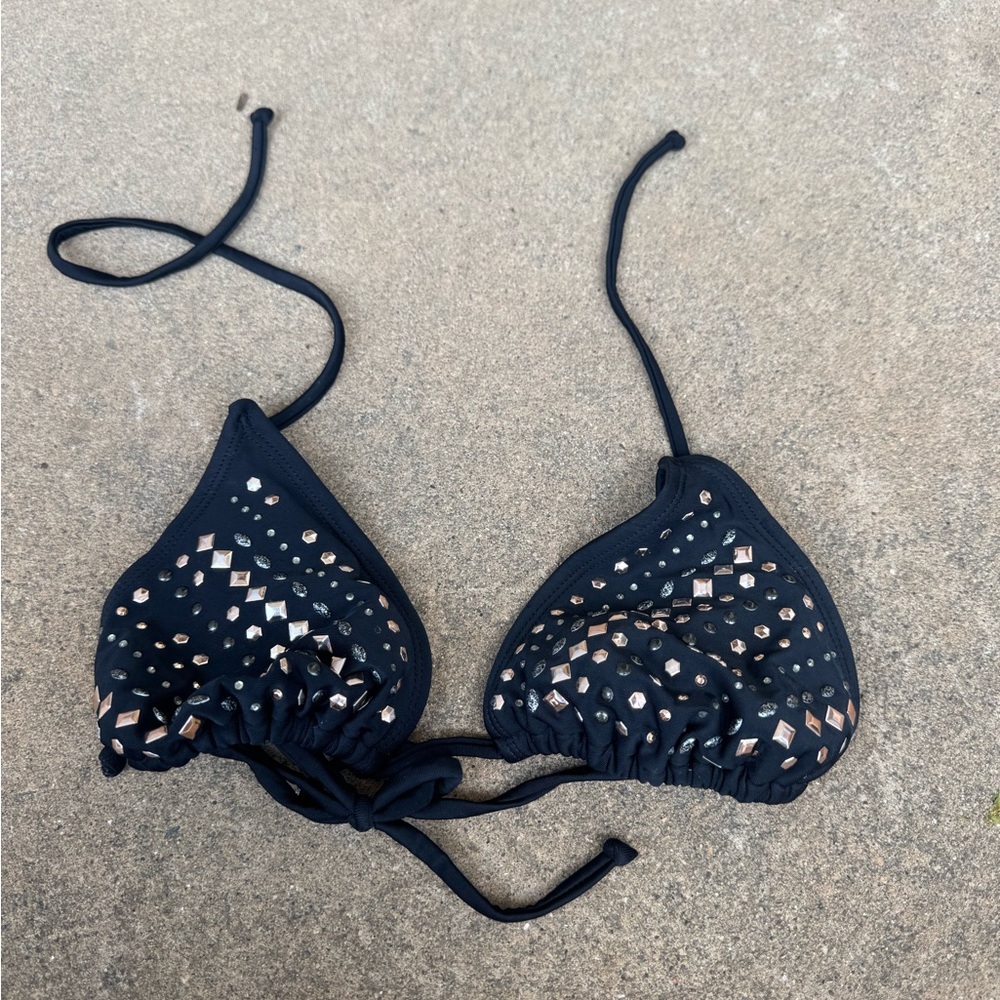 Xhilaration Black Bikini Top
